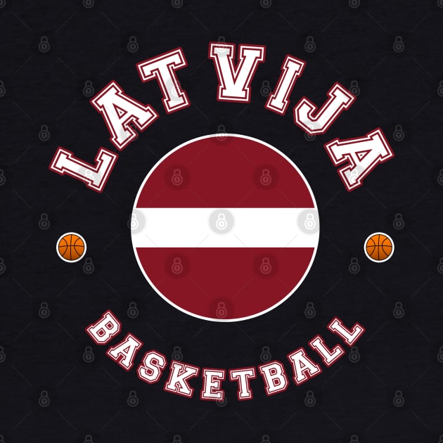 Latvija Basketball by CulturedVisuals